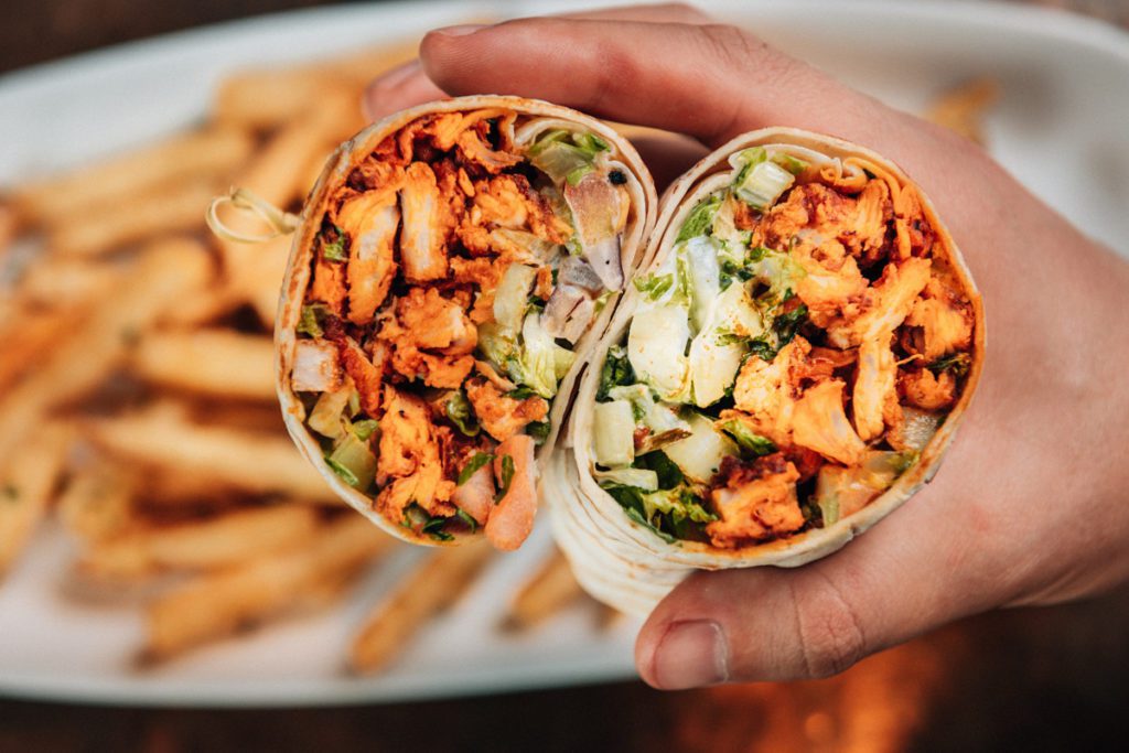 City Works - Pittsburgh signature dishes Nashville Hot Chicken WrapBacon CheeseburgerSmoked Cheddar Mac N' Cheese
